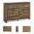 Euodia 61.34'' W 6 - Drawer Dresser