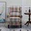 Fauteuil / fauteuil inclinable et rembourré de style rétro avec passe-partout pour le salon-615921588