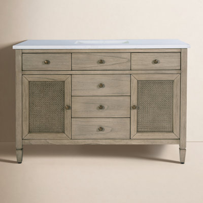 Charleston 48" Pine Single Bathroom Vanity