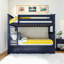Lit superposé standard en bois massif avec lit gigogne Ravenwood par Sunside Sails-27463984-49818236