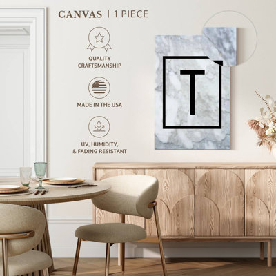 Marbre monogramme T