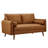 Revive Upholstered Vegan Leather Loveseat-105698009