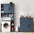 Farmhouse Storage Cabinet With 2 Doors And 4 Drawers-929300568