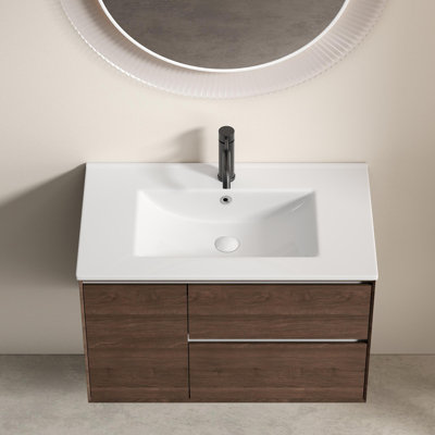 Undermount Rectangular Ceramic Sink