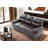 Zins Faux Leather Sofa-941526439