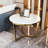 Modern Round Nesting Coffee Table Set