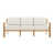 Beige Cushion/Natural Wood Frame selected