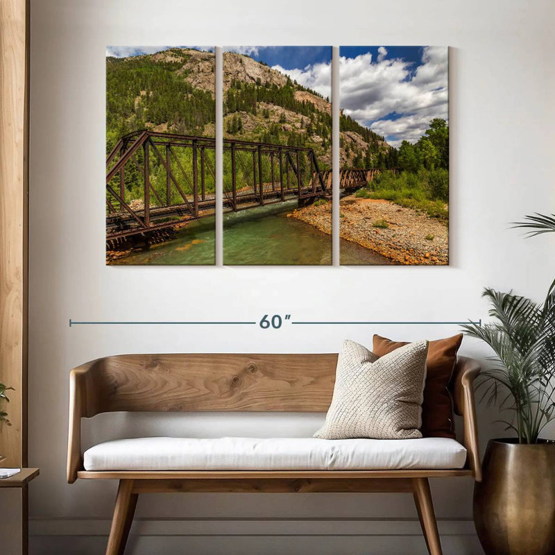 Pont de train Alvord Animas, H 32 po x l 50 po