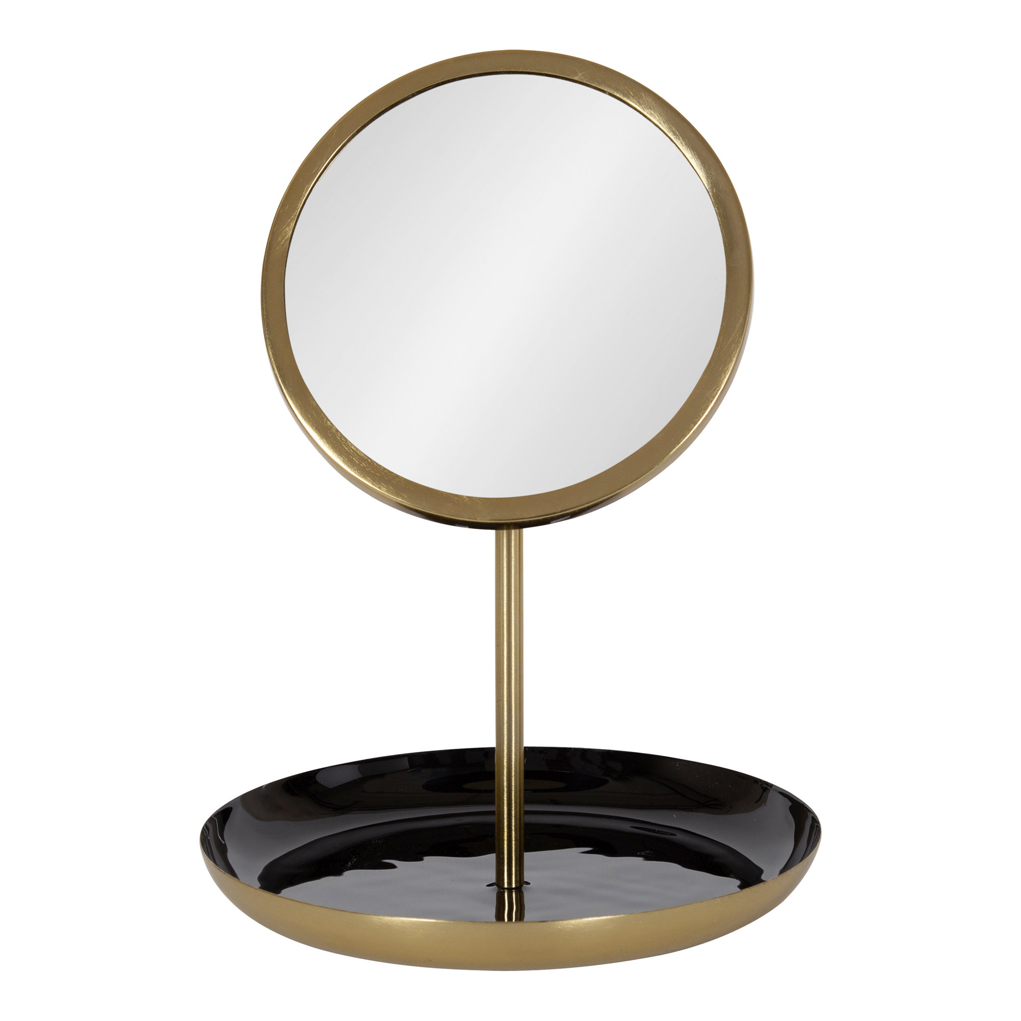 Idria Tabletop Makeup Mirror, Black