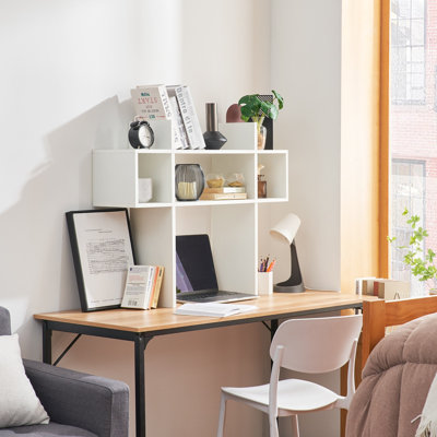 The Easy To Assemble College Dorm Bookshelf - White by DormCo