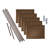 FASÄDE Terrain Decorative Vinyl Backsplash 15 sq ft Kit-49436885