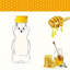 Bouteille d'eau 240 ml en forme de ours pots de jus et bouteille de lait bouteille FlipTop Honeys pot réutilisable