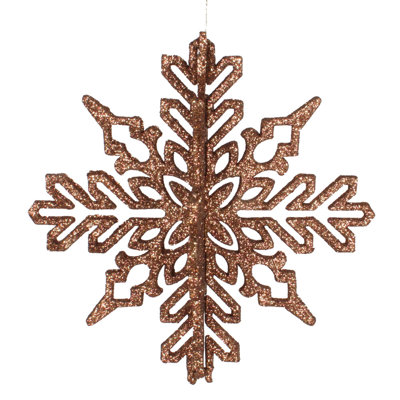 Ornement flocon de neige 3D