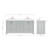 Stafford 73 " W Freestanding Standard 2 Double Vanity Bathroom Vanity With White Quartz Top-138338336-93359379