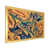 Impression dorée sur toile encadrée