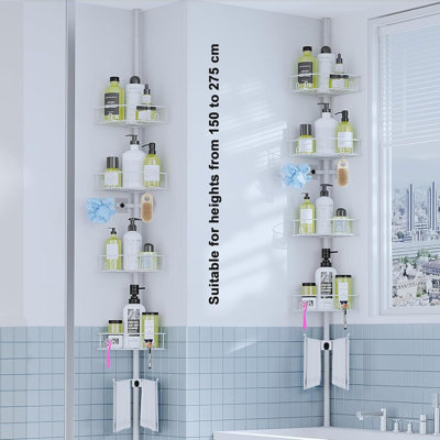 Iron Bathroom Shelves