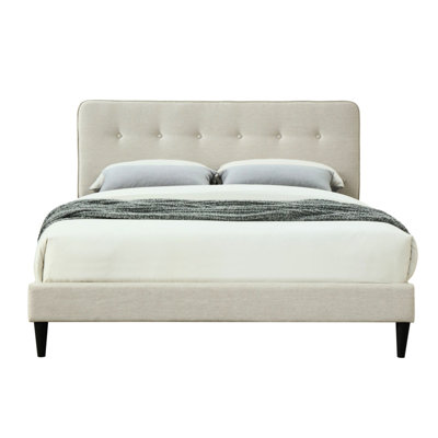 Charging Queen Sized Upholstered Bed In A Box, Head, 62.3 In. Width, 86.22 Depth, 41.24 Height, 71.38 Lb Mass Charging, Tuft, Weight