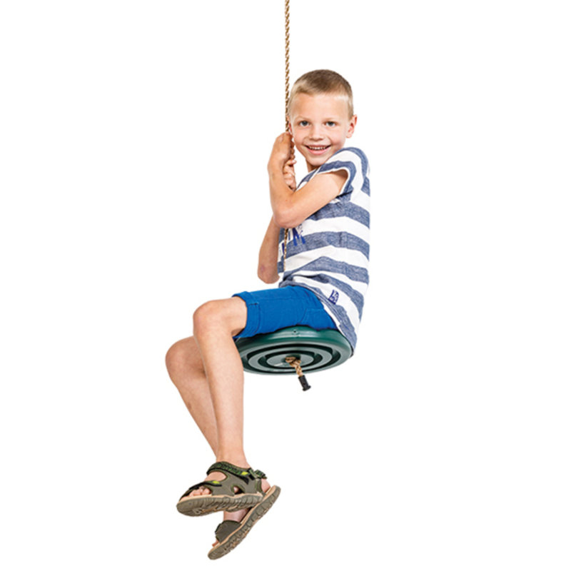 Freeport Park Plastic Disc Swing Swing Seat with Chains