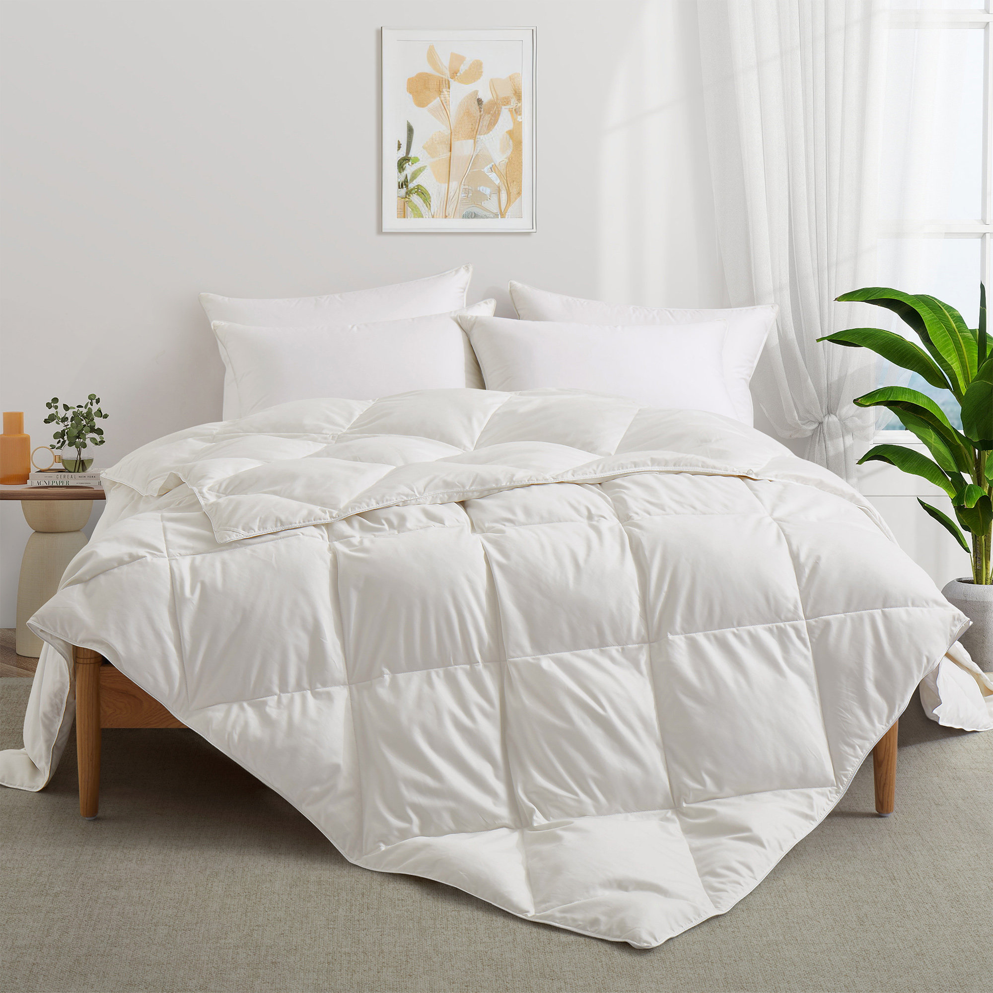 Puredown Lightweight Duvet Insert Down Blanket & Reviews Wayfair