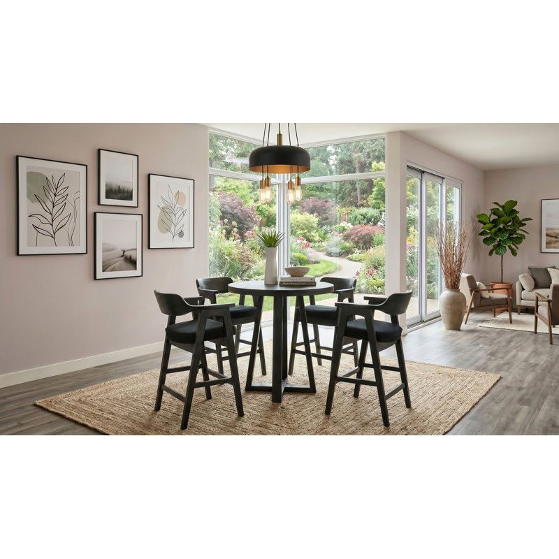  Table bistro ronde Mia, H 42 po x L 32 po x l 32 po, Ombre
