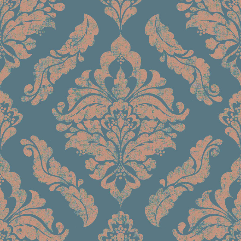Boutique Damaris Wallpaper, Turquoise
