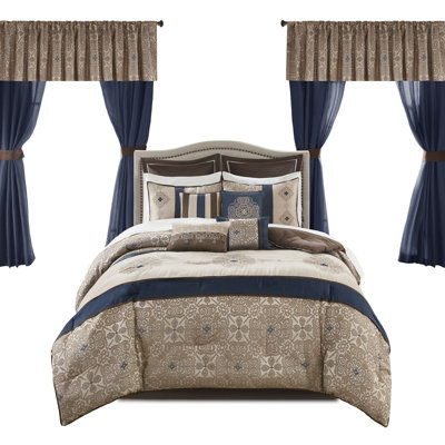  Delaney Jacquard Traditional 24 Piece Room in a Bag
