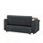 Loveseat Sleeper Sofa Bed with Storage Armrest-118647530