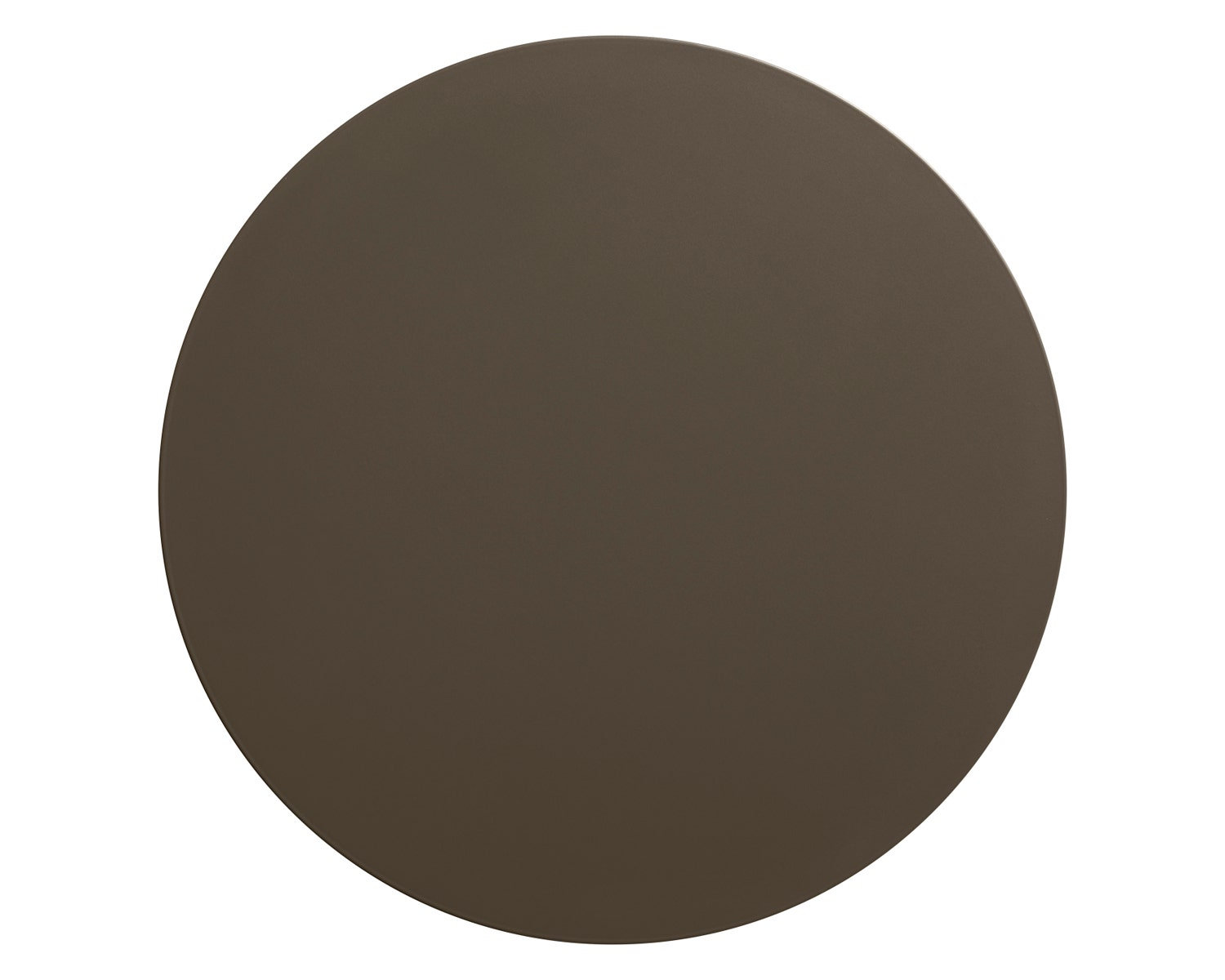 Circula Single End Table, 12" H x 15" W x 15" D, Dark Olive