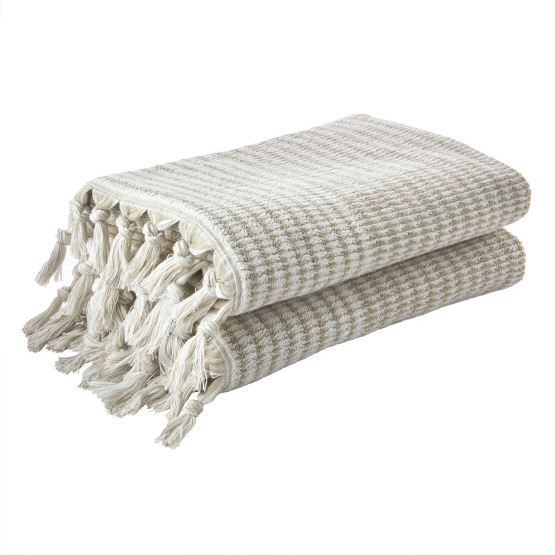 Breakwater Bay Longborough Bath Towel,Tan, Tan