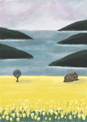 Wrapped Canvas Print, 76.2 cm H x 50.8 cm W