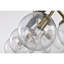 Lustre 6 lumières à abat-jour