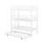 Twin Size Metal Triple Bunk Bed With Trundle-1910262467