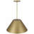 22 inch Diameter Integrated LED Brass Pendant
