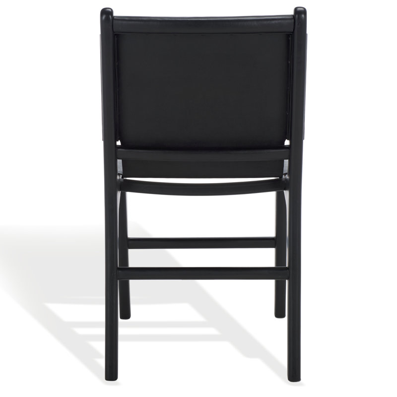 Cassaphina Leather Dining Chair, Black