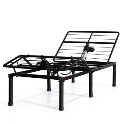 Base de lit réglable Mahaska, zéro gravité, télécommande sans fil, assemblage rapide de 705 lb, noir