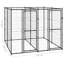 Lisbon Metal Kennel With Door-1151479285-1105326237