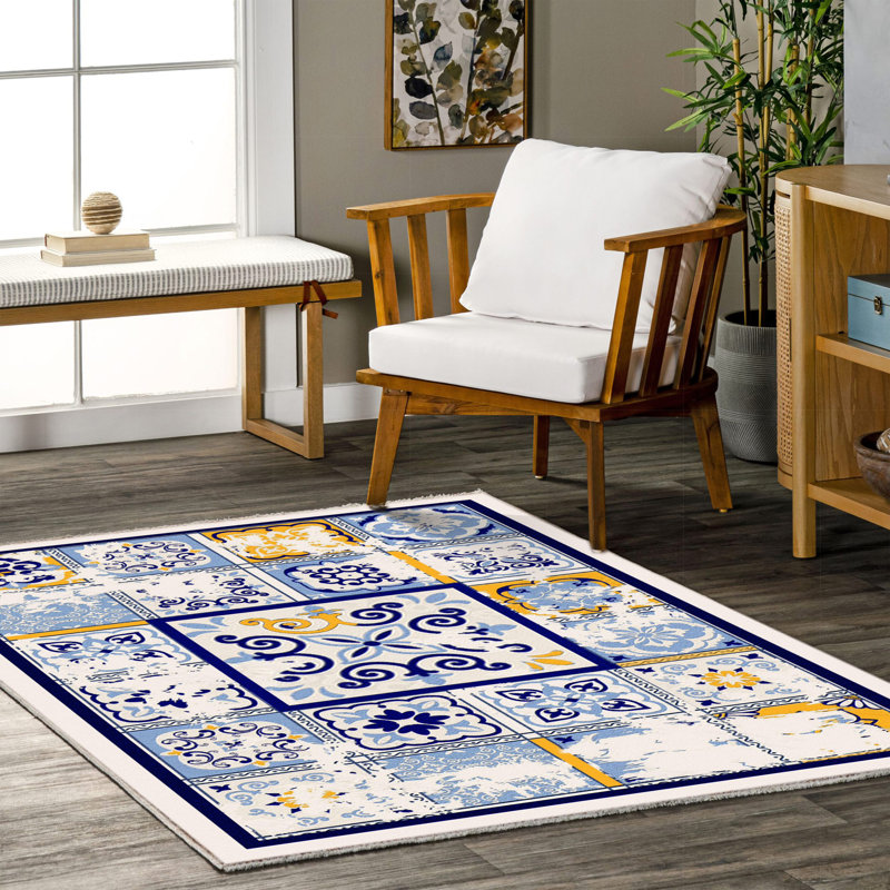 Tapis Zyir avec envers antidérapant, Tapis de couloir 5 pi 3 po x 14 pi 10 po