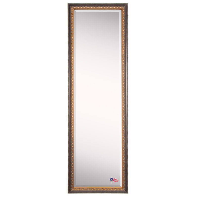 Solid Wood Flat Mirror, 58" H x 19" W