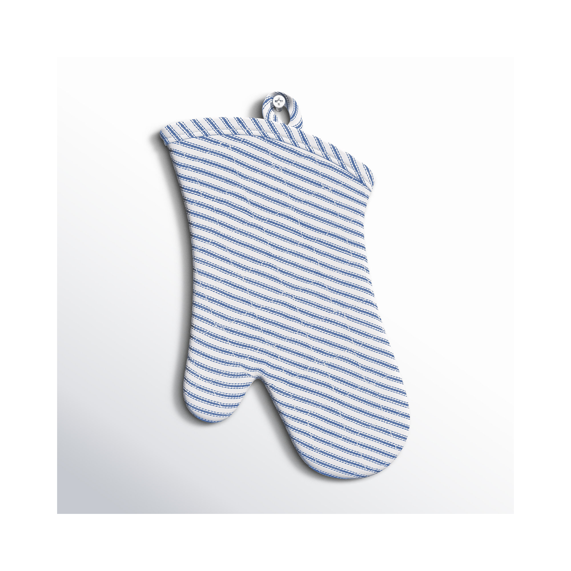Livy Oven Mitt, Blue