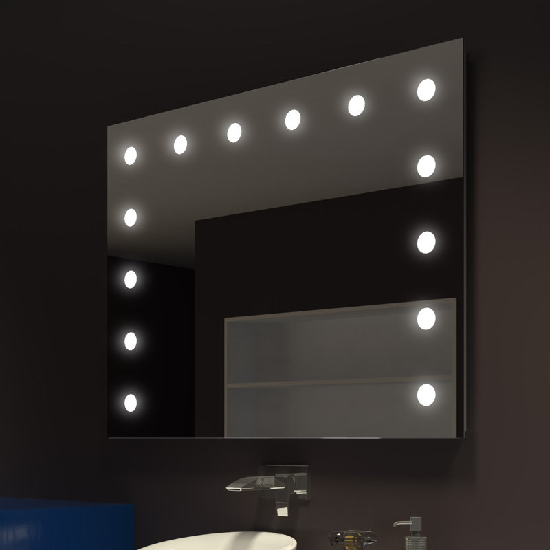 Meuble-lavabo éclairé Hollywood Miroir