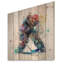 Percy - Impression de bois sportif sur bois de pin naturel-109491961