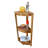 EcoDecors, Snazzy Corner, Teak Corner Shower Shelf, Shower Stand Corner, in EarthyTeak™