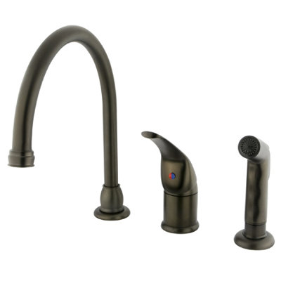 Single Handle Kitchen Faucet with Side Spray