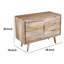 Commode d'appoint 3 tiroirs Gaspard