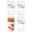 iDesign Medium Stack 'n Snack Food Containers - Stackable Snack Containers for Yogurt, Granola, Fruits, and Vegetables