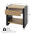 Harborcrest Modern Rustic Wood Nightstand With Open Shelf And Drawer-119451331