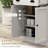 White Dining Room Cabinet - With Adjustable Shelf And Storage Drawer For Appliances With Space