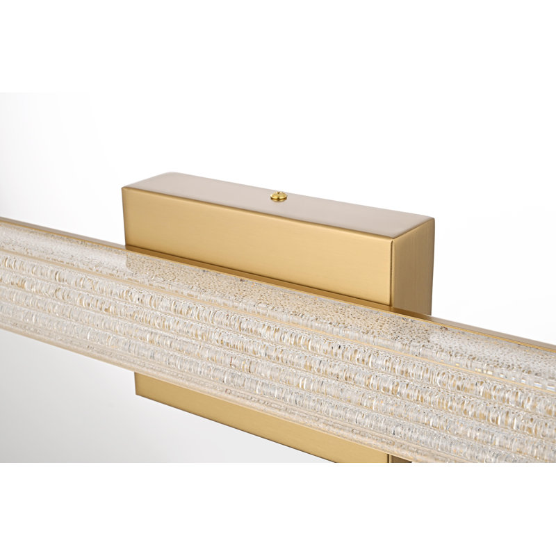 Marybeth 24 inch LED Wall Sconce, Satin Gold
