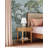 Nicole 12.75" 1-Light Crystal Rechargeable Table Lamp