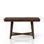 Table de salle à manger en merisier pour quatre personnes, idéale pour les petits espaces, avec une construction en bois massif et un style mid-century.